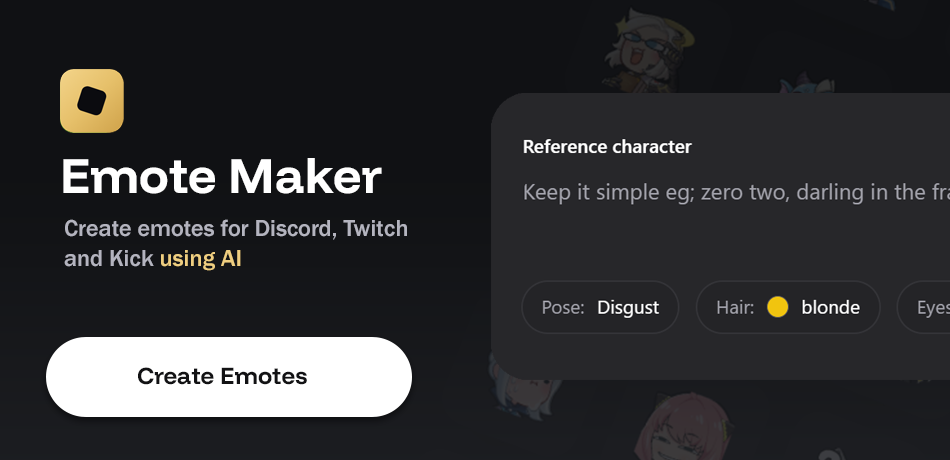 AI Emote Maker